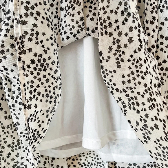 NWT Umgee Star Starburst Tunic Blouse Size Small Oversized Flowy - Picture 5 of 11